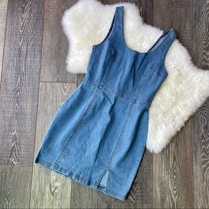 Shout Out To You Denim Bodycon Dress